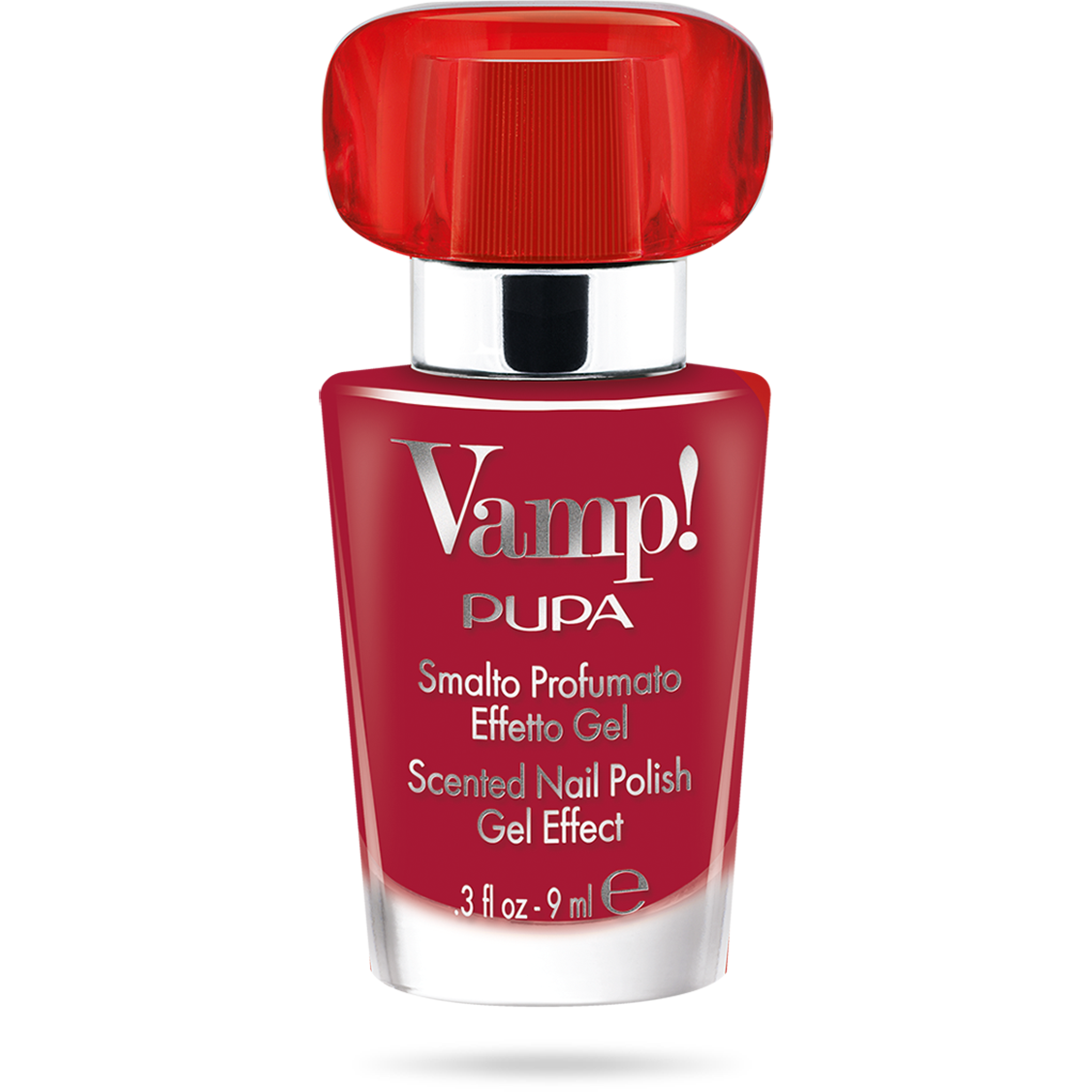 Pupa Vamp Esmalte perfumado con efecto gel 212 Loving Red 9 ml