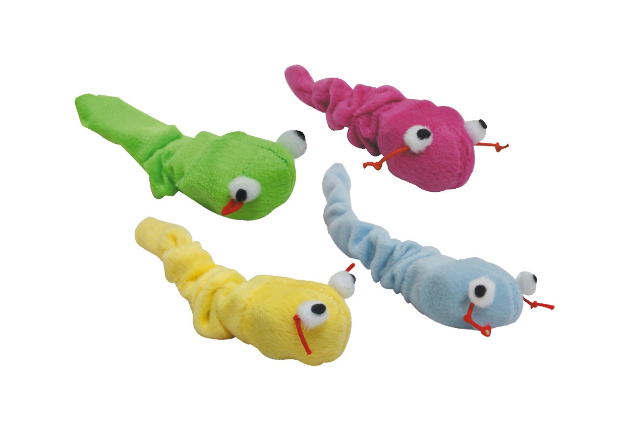 Croci Tremolino Snake Juguete para gatos 1 unidad, colores surtidos