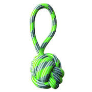 Croci Cotonosso Maniglia Con Palla Pastel Green Gioco Per Cani 20 cm
