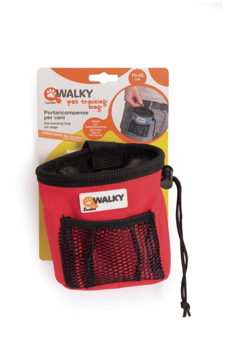 Camon Walky Pet Training Treat Bag Per Cani 11x15cm