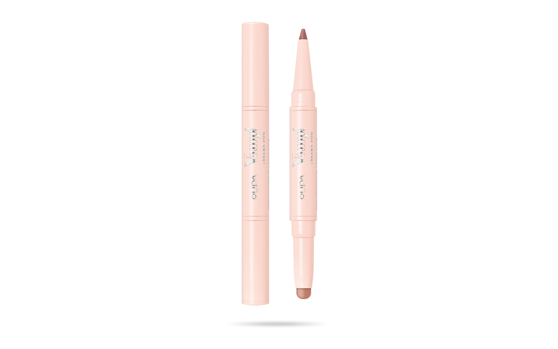 Pupa Vamp! Lápiz de labios contorneador y pintalabios brillante 005 Deep Nude