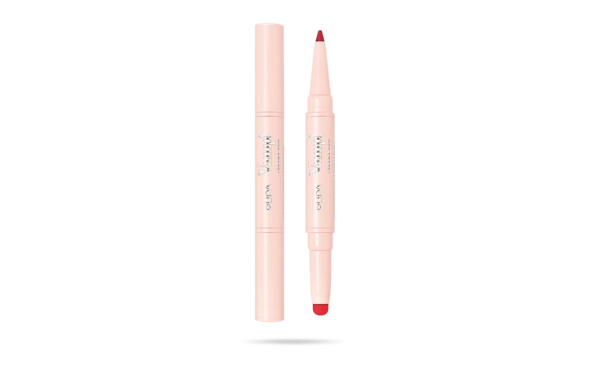 Pupa Vamp! Lápiz de labios para contornear y pintalabios brillante 010 True Red