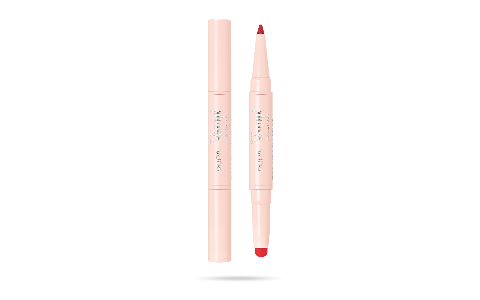 Pupa Vamp! Lápiz de labios para contornear y pintalabios brillante 010 True Red