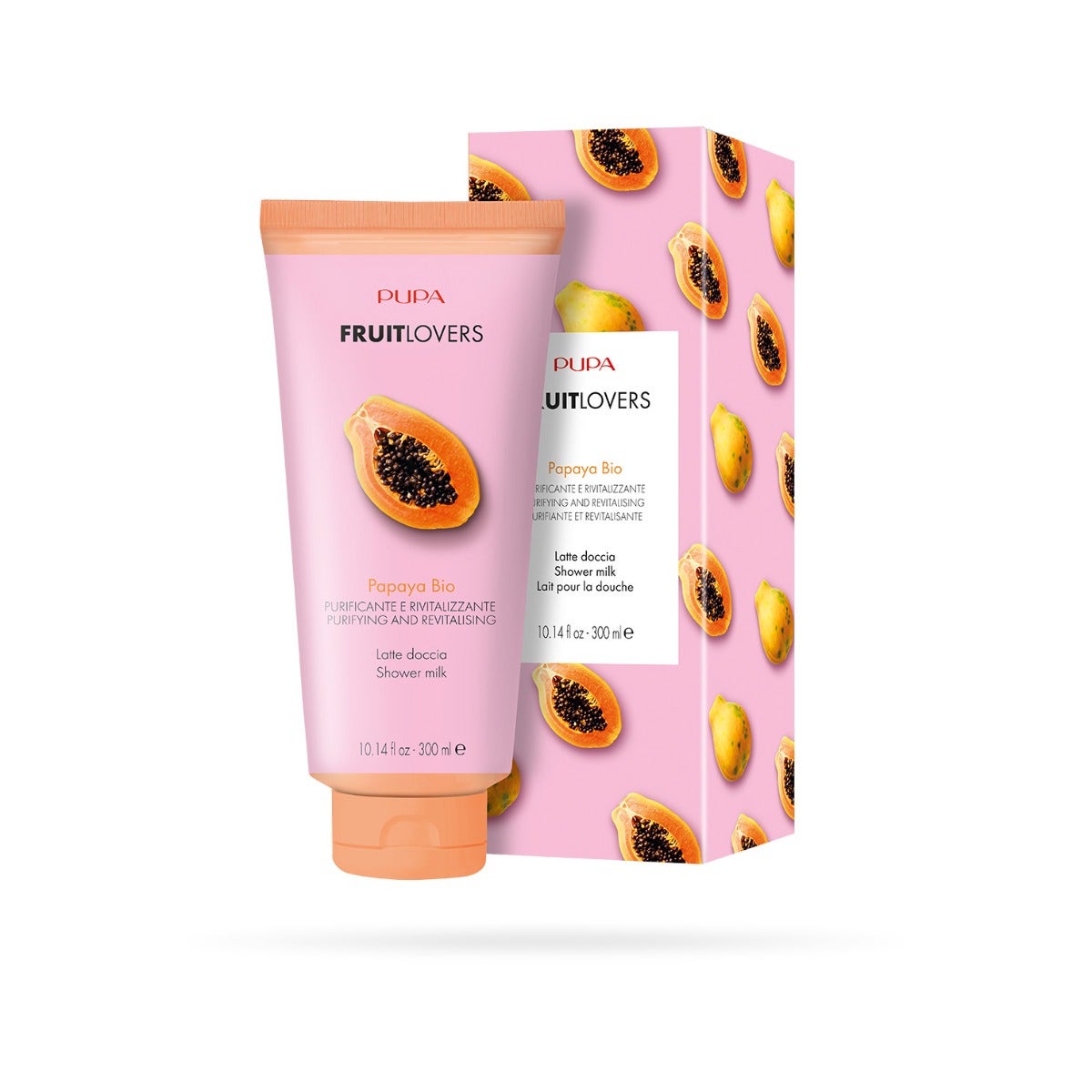 Pupa Fruit Lovers Latte Doccia Papaya Bio 300ml