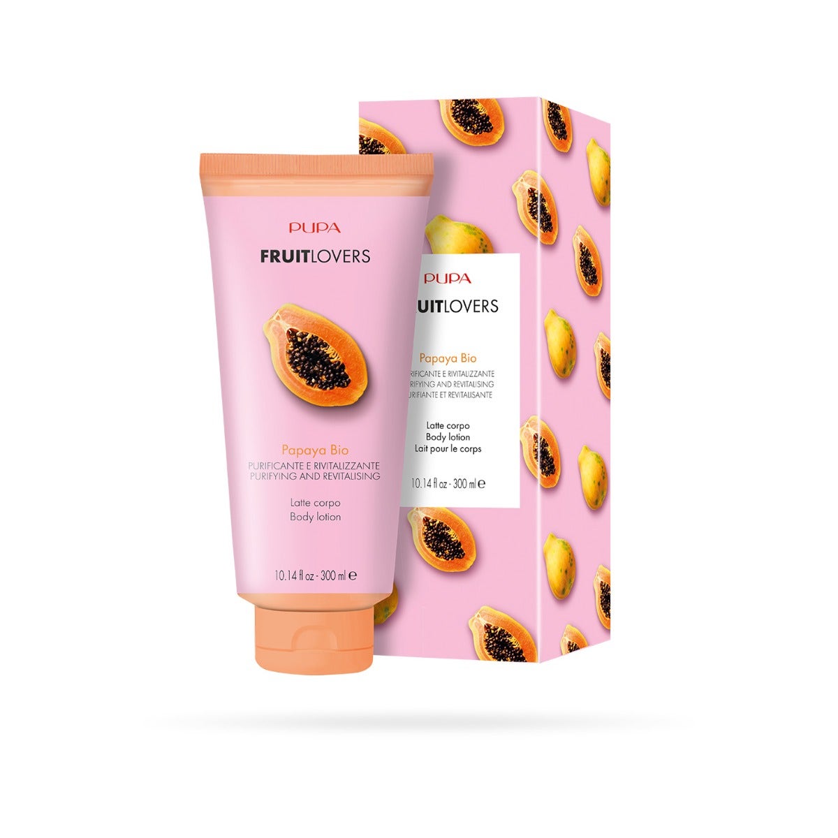 Pupa Fruit Lovers Latte Corpo Papaya Bio 300ml