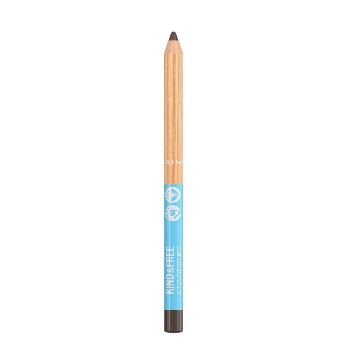 Rimmel Kind & Free Lápiz de ojos Clean Eye Definer 02 Pecan