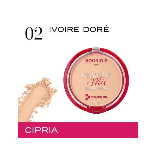 Bourjois Cipria Healthy Mix N.02 Ivoire Doré 11g