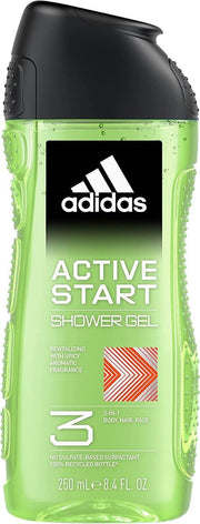 Adidas Active Start Gel Doccia Bagnoschiuma 3in1 250ml