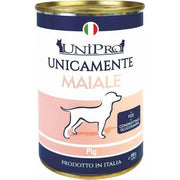 Unipro Solo Cerdo Comida húmeda para perros adultos Lata de 400 g