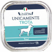 Unipro Unicamente Trucha Comida húmeda para perros adultos Bandeja de 150 g