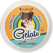 Unipro Preparado para helado de naranja/kiwi, alimento complementario para perros, 60 g