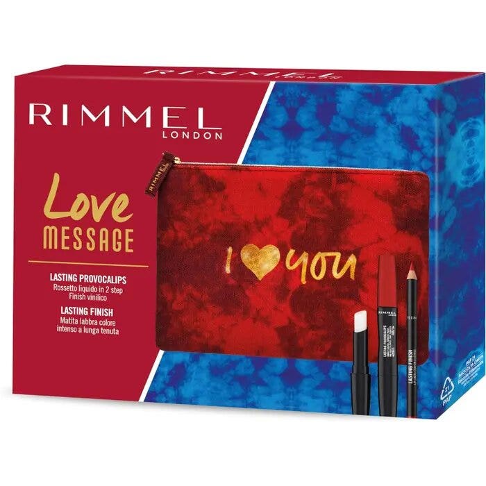 Rimmel Set Love Message Provocalips: pintalabios líquido + lápiz de labios