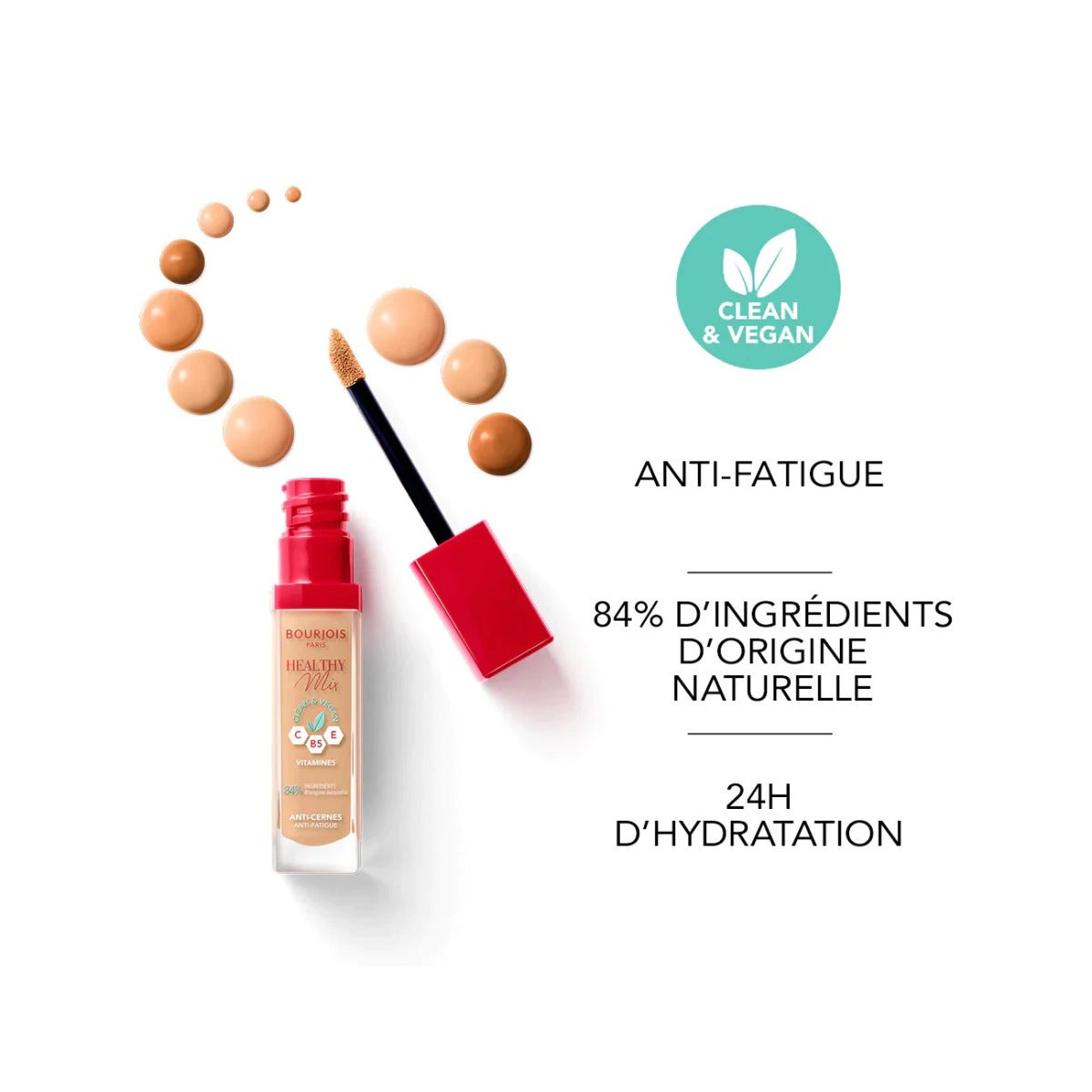 Bourjois Healthy Mix Correttore Colore N 51 Light Vanilla 10ml