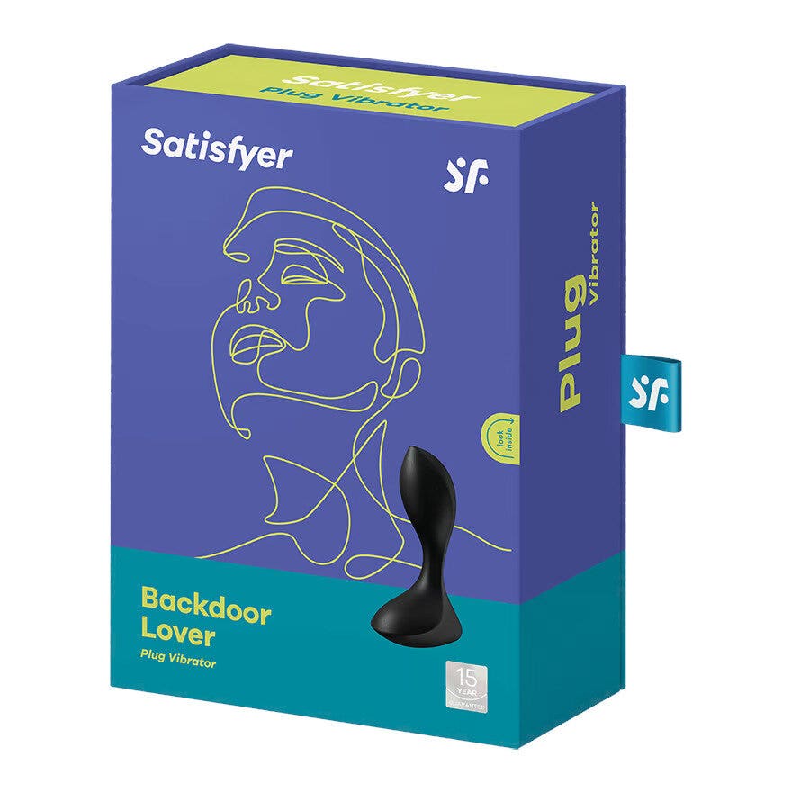 Satisfyer Backdoor Lover Vibratore Anale Nero