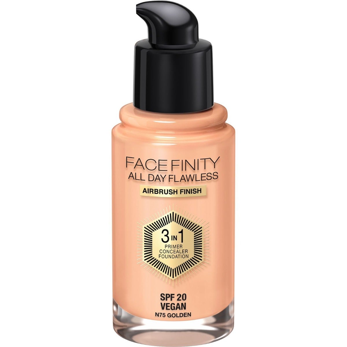 Max Factor Fondotinta Facefinity All Day Flawless 3in1 75 Golden 30ml