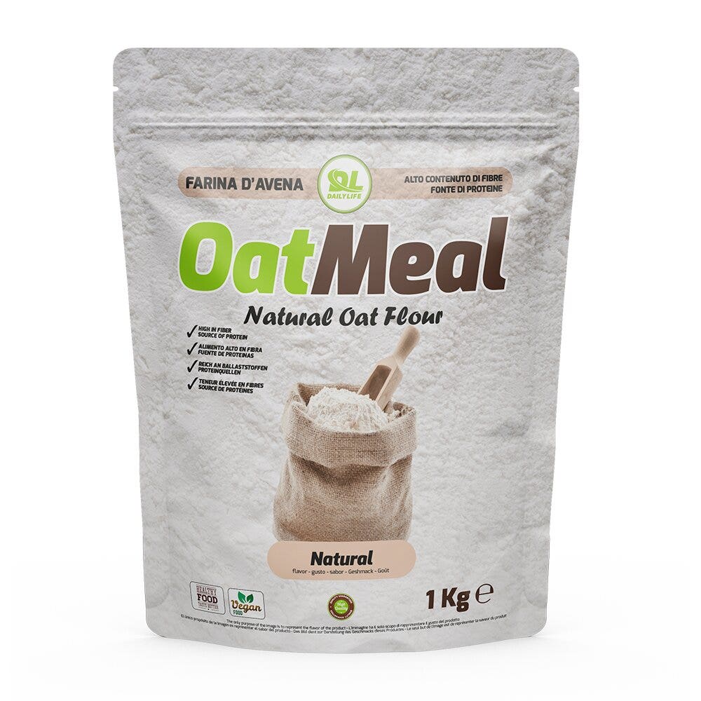 Daily Life Harina de avena natural 1 kg