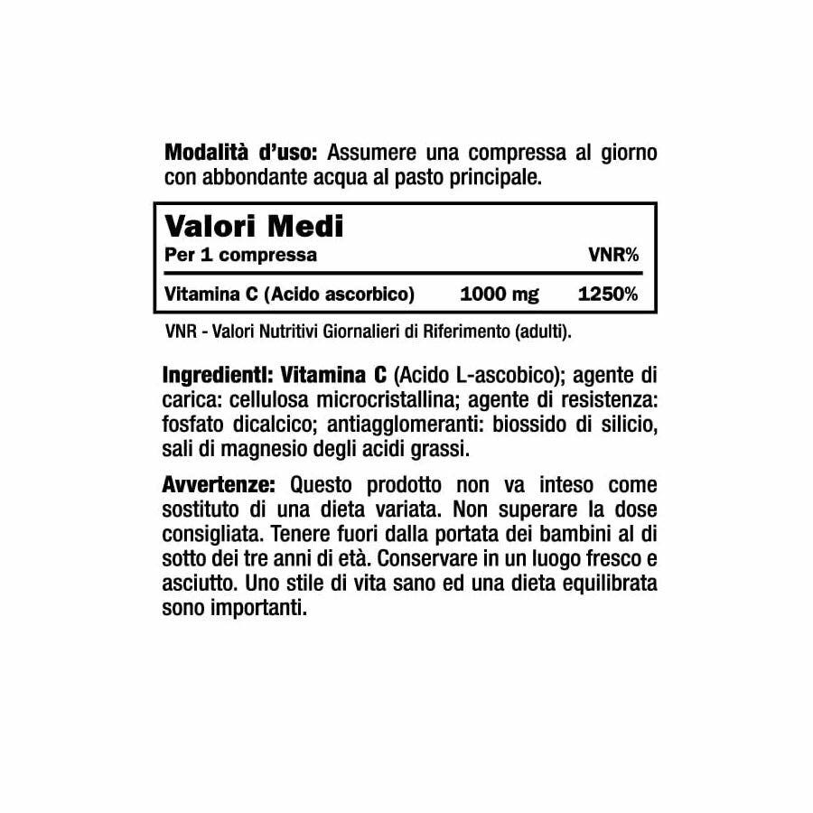 Natroid Vitamin C 1000mg 120 Compresse