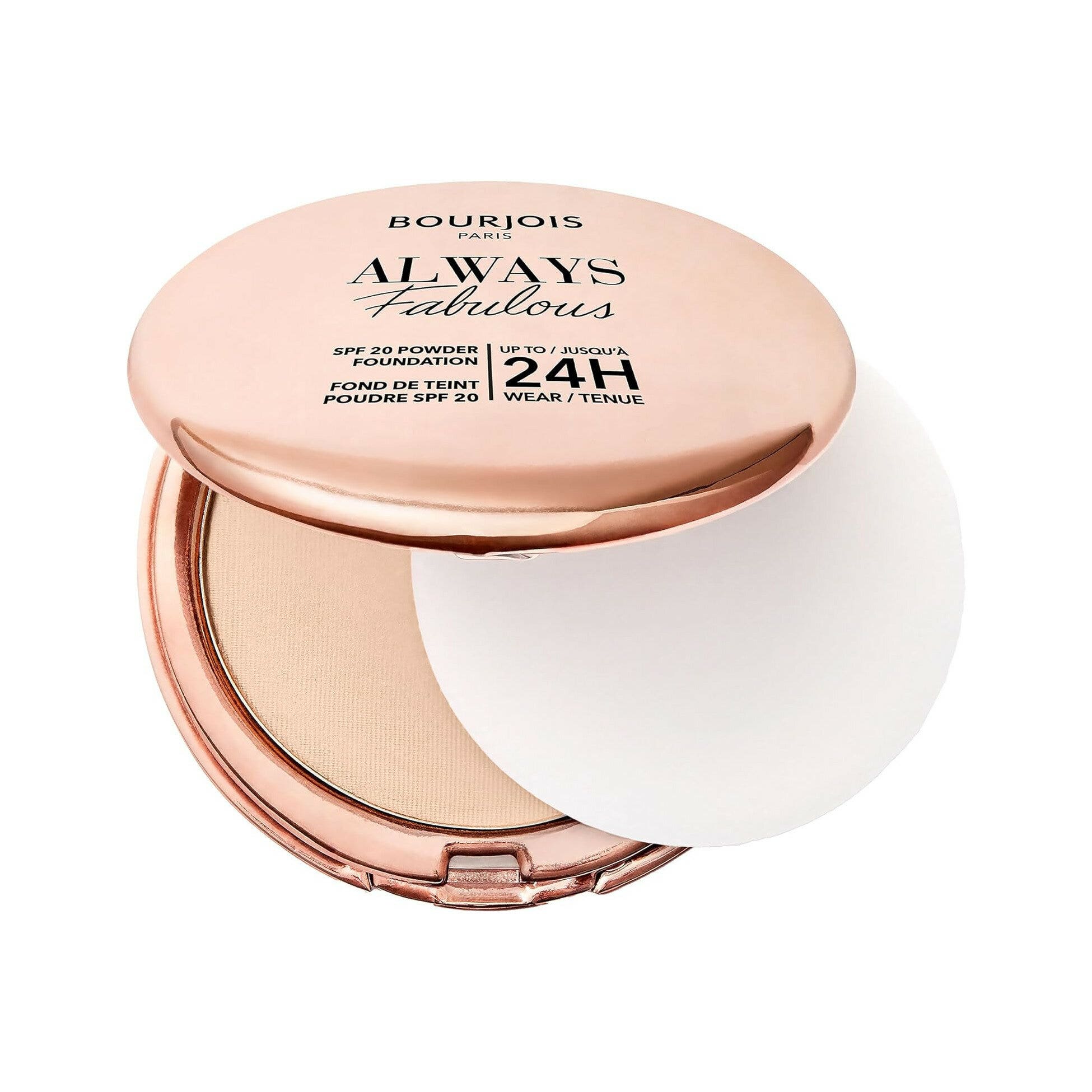 Bourjois Always Fabulous Fondotinta Compatto In Polvere 125 Ivory 7g SPF20
