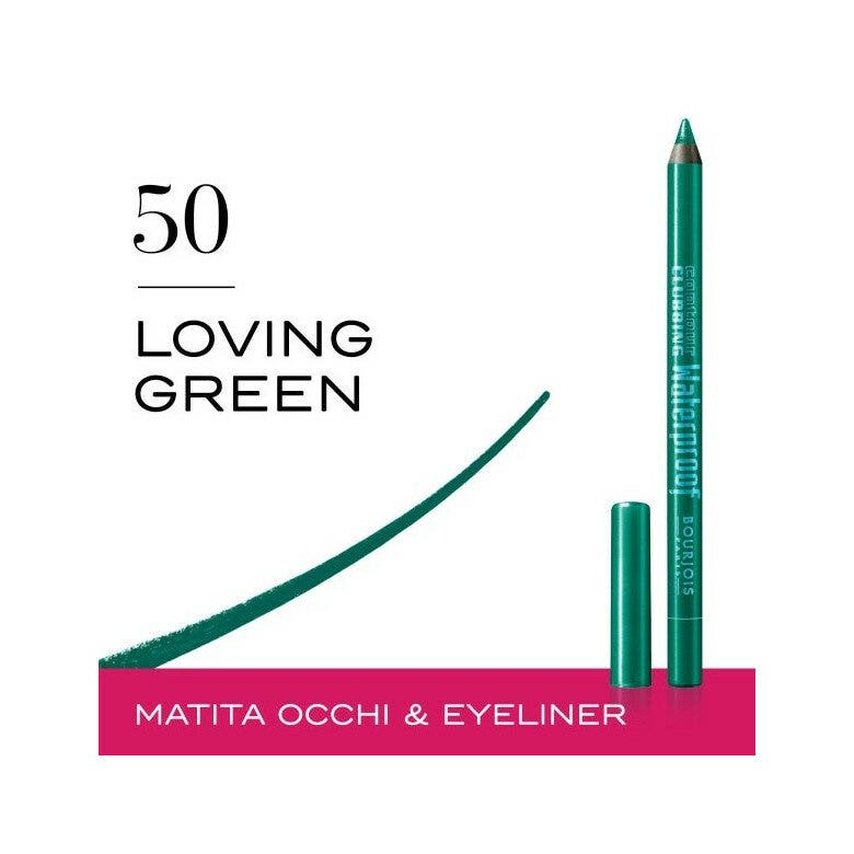 Bourjois Contour Clubbing Waterproof Matita Occhi 1,2g 050 Loving Green