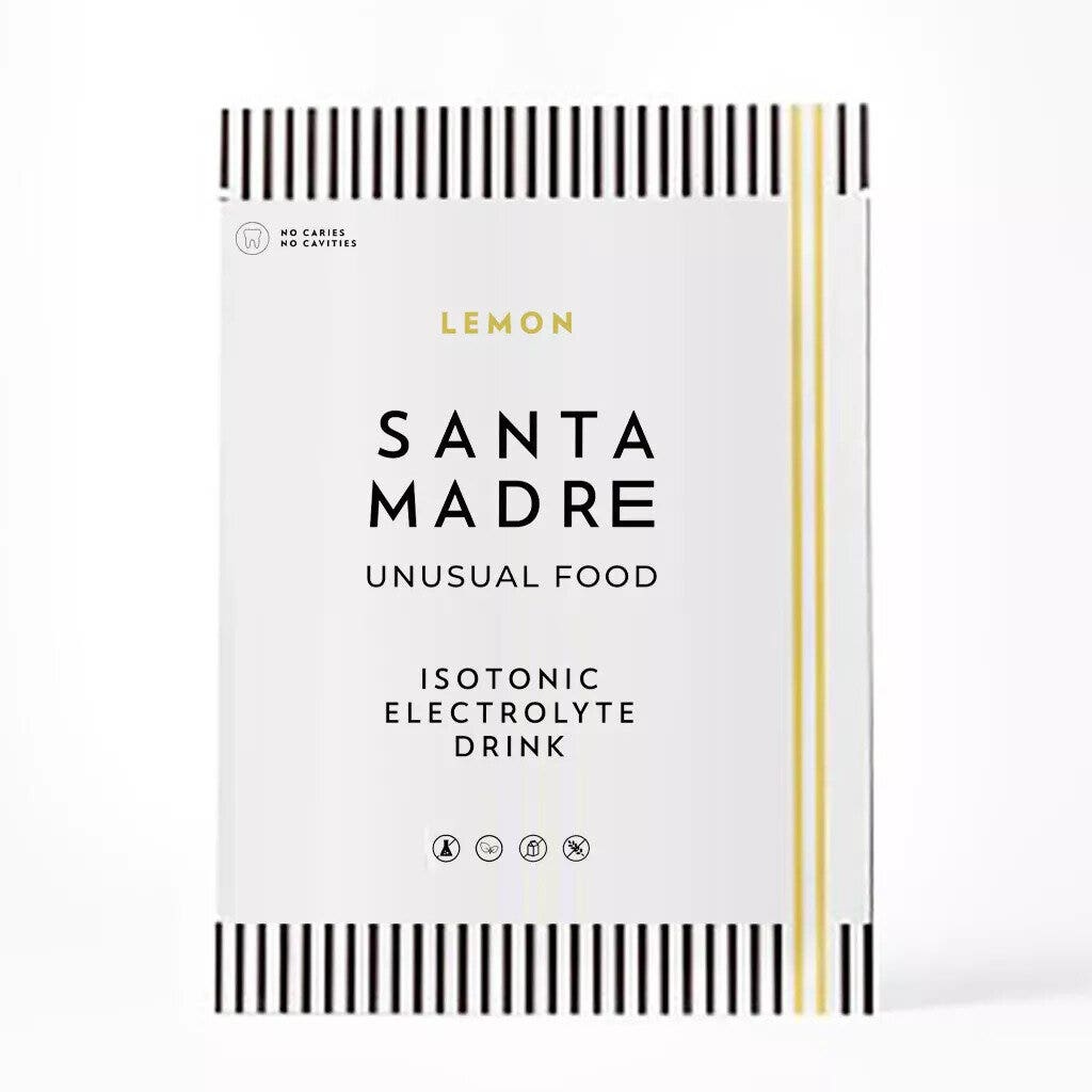 Bebida isotónica con electrolitos, sabor a limón, 1 sobre