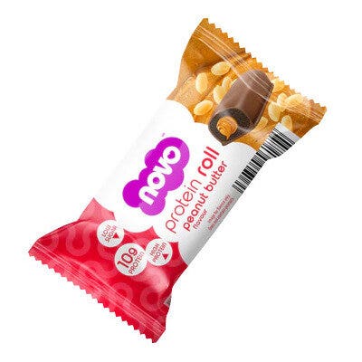 Barrita Novo Protein Roll Sabor Mantequilla de cacahuete 33 g