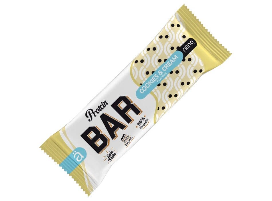 Barrita proteica A Nano sabor galletas y crema 58 g
