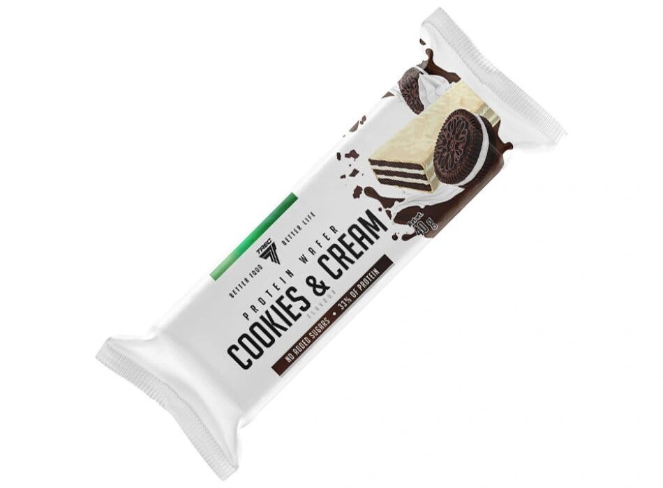 Trec Nutrition Protein Wafer Sabor Cookies & Cream 40 g