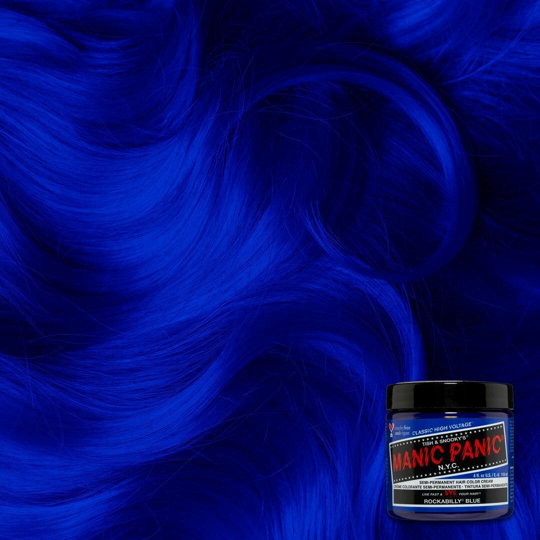 Manic Panic Rockabilly Blue Colorazione Semipermanente Classica Per Capelli 118ml