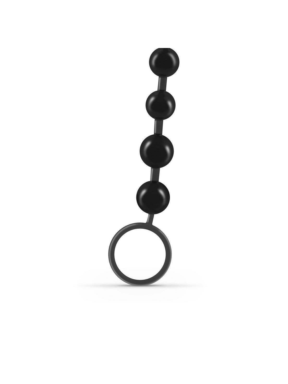 Crushious Catena Anale Nera A 10 Palline