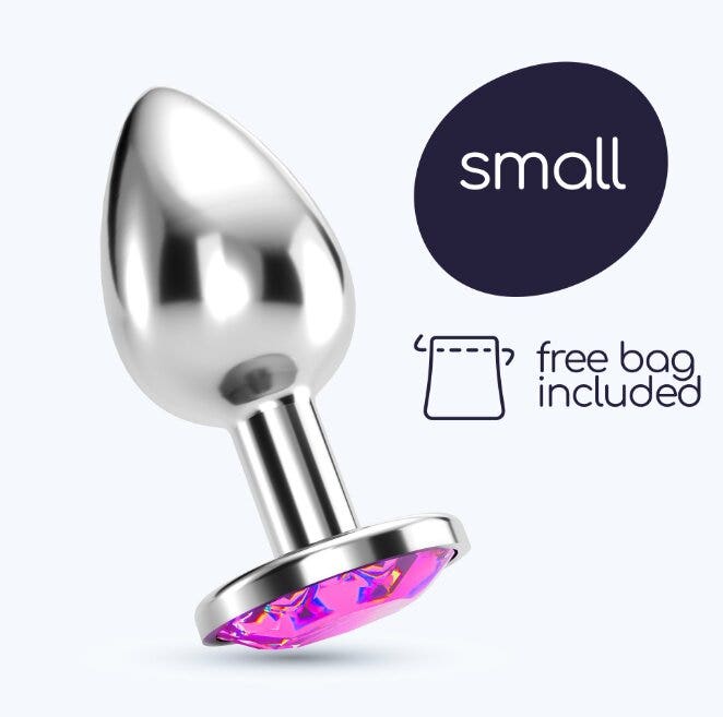 Crushious Plug Anale Gioiello Bijou Rosa Piccolo