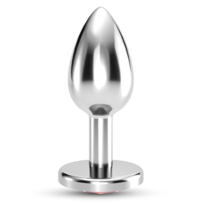 Crushious Plug Anale Bijou Gioiello Rosso Medio