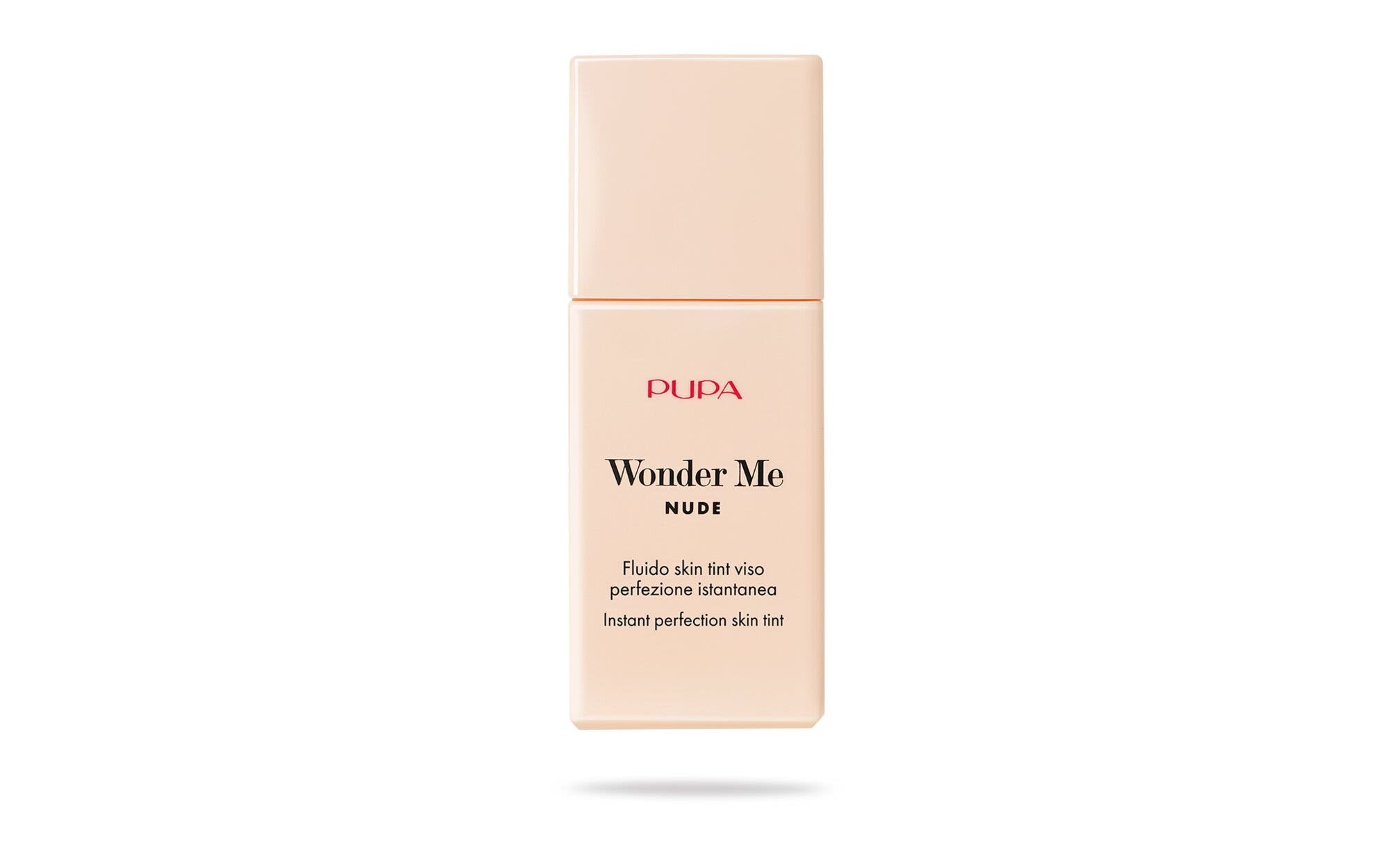 Pupa Wonder Me Nude Fluido Skin Tint para el rostro, perfección instantánea 040 Hazelnut 30 ml