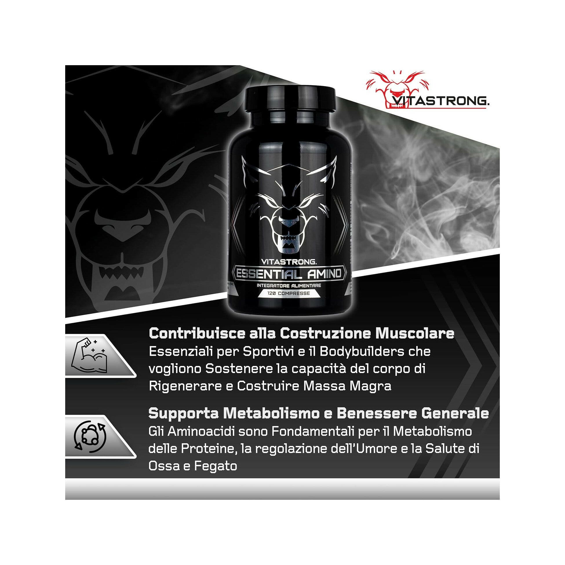 Vitastrong Essential Amino 120 Compresse
