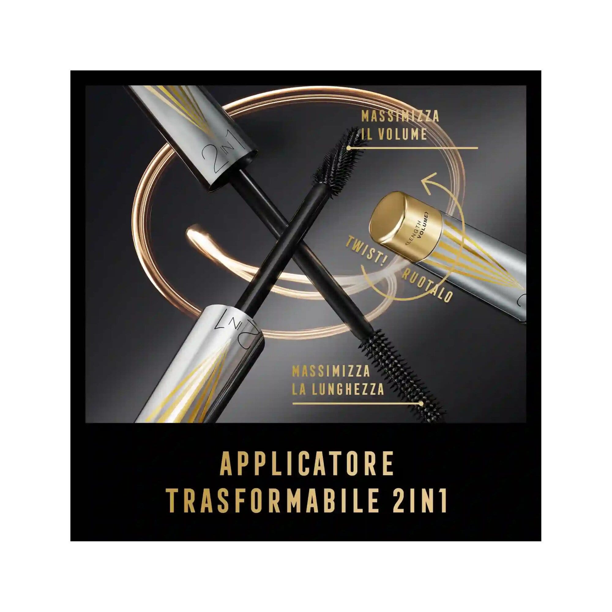 Max factor Mascara Masterpiece 2 In 1 Lash Wow Black Brown 7ml