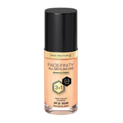 Max Factor Base de maquillaje Facefinity All Day Flawless 3In1 W33 Crystal Beige 30 ml