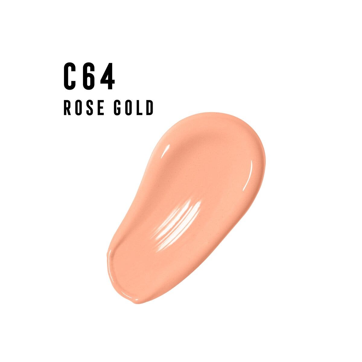 Max Factor Base de maquillaje Facefinity All Day Flawless 3 en 1 C64 Rose Gold 30 ml