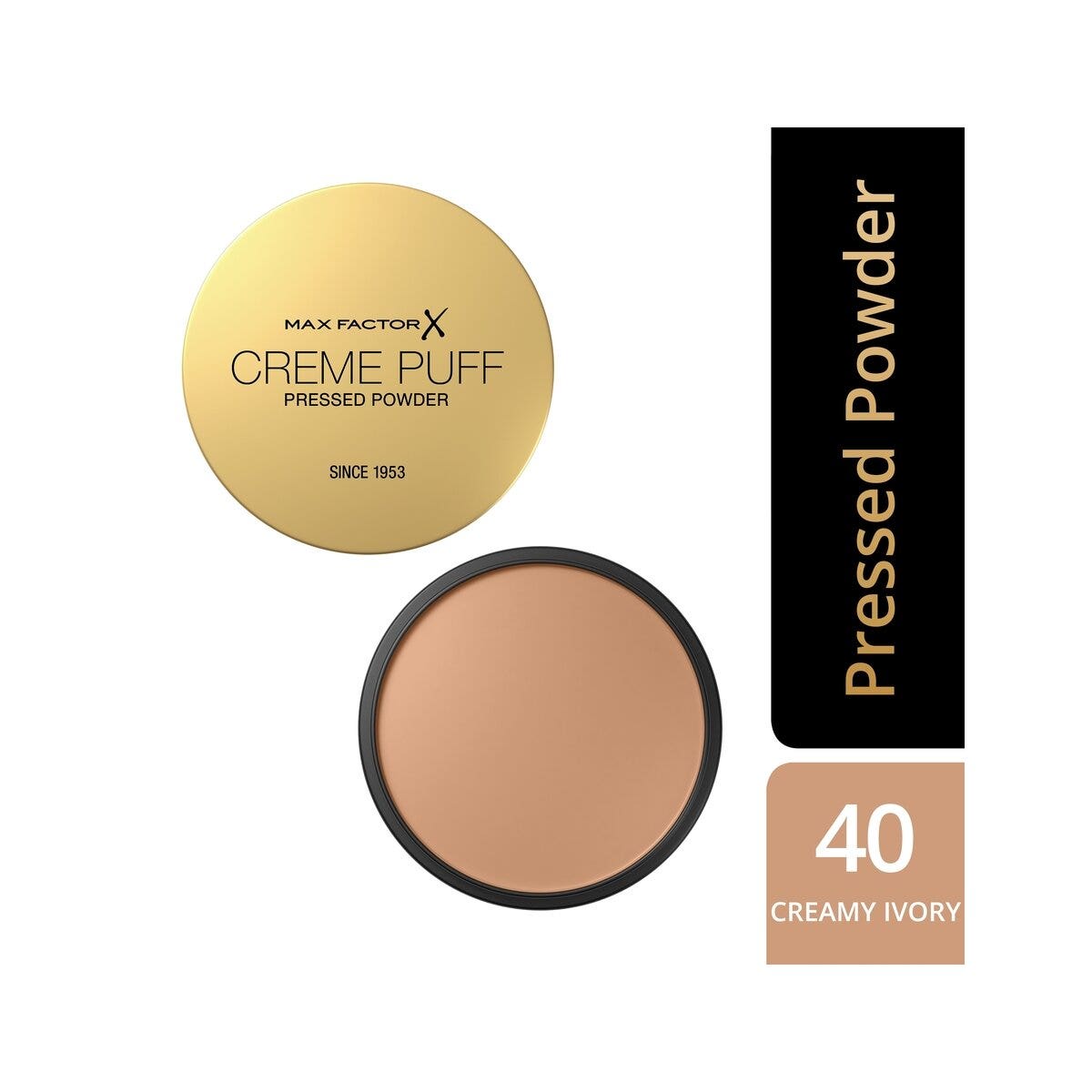 Max Factor Creme Puff Cipria Compatta 040 Creamy Ivory 14g