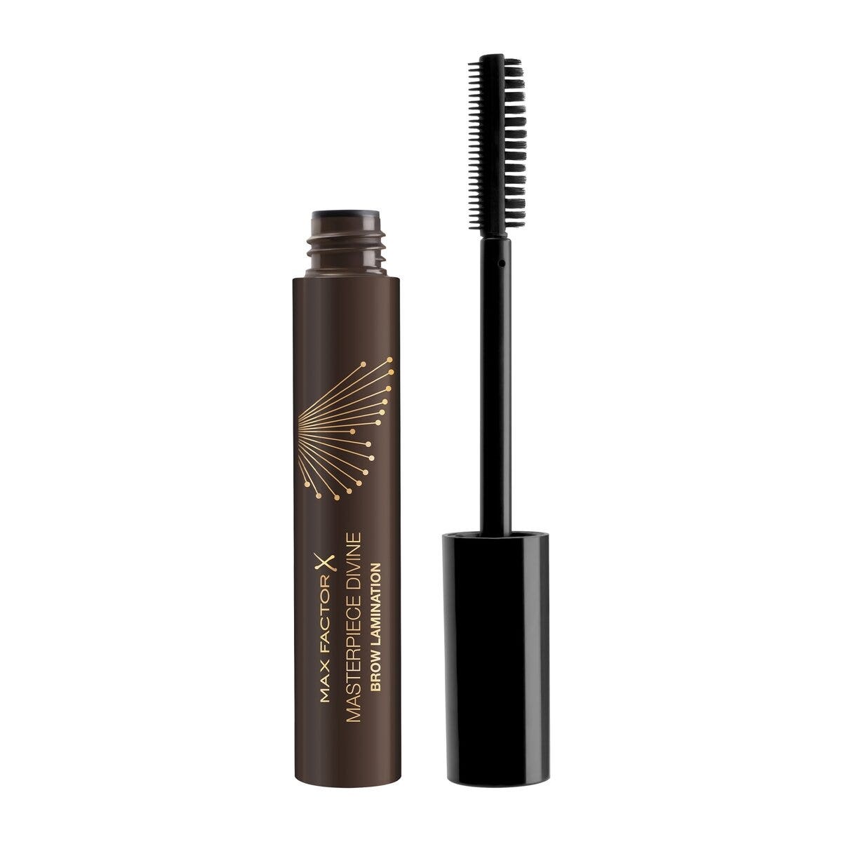Max Factor Masterpiece Divine Gel para cejas con efecto laminado 004 Dark 8 ml