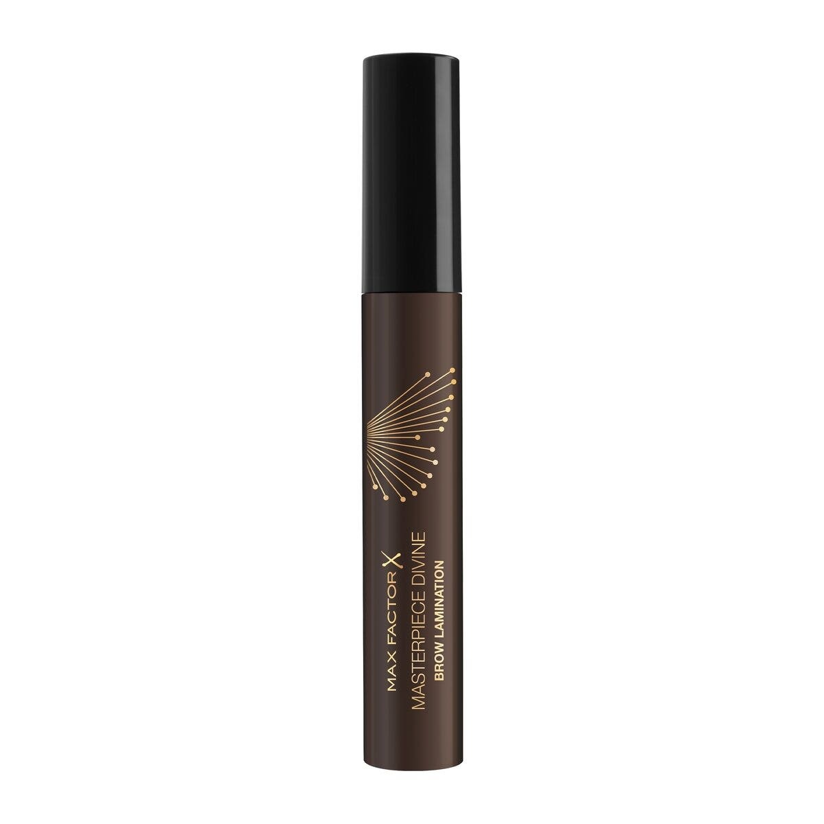 Max Factor Masterpiece Divine Gel para cejas con efecto laminado 004 Dark 8 ml