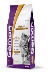 Gemon Cat Adult Pollo e Tacchino Cibo Secco Per Gatti Adulti Sacco 7Kg