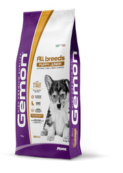 Gemon Pollo y Arroz, Pienso Seco para Cachorros, Saco de 15 kg
