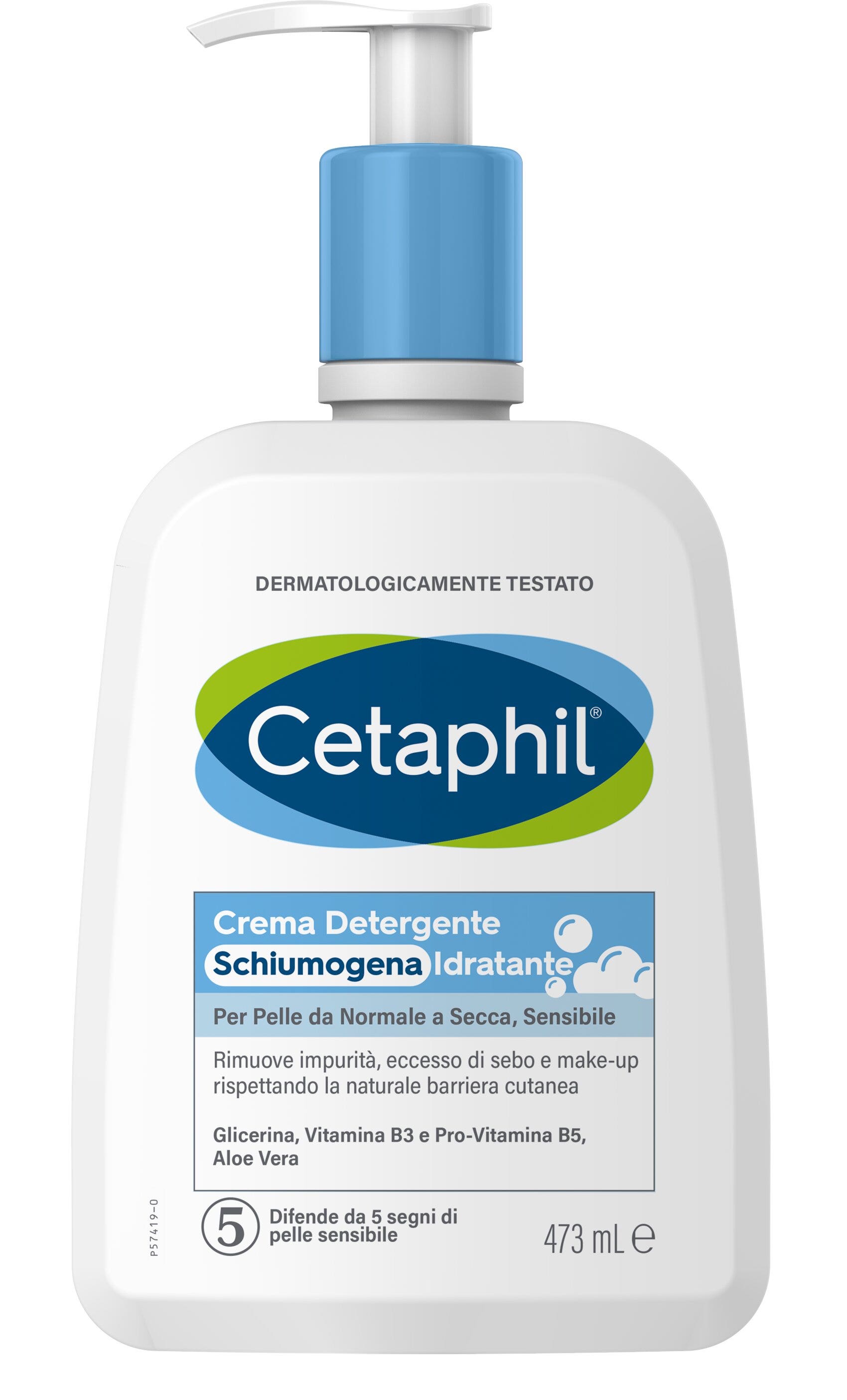 Cetaphil Crema Limpiadora Espuma Hidratante 473ml-1