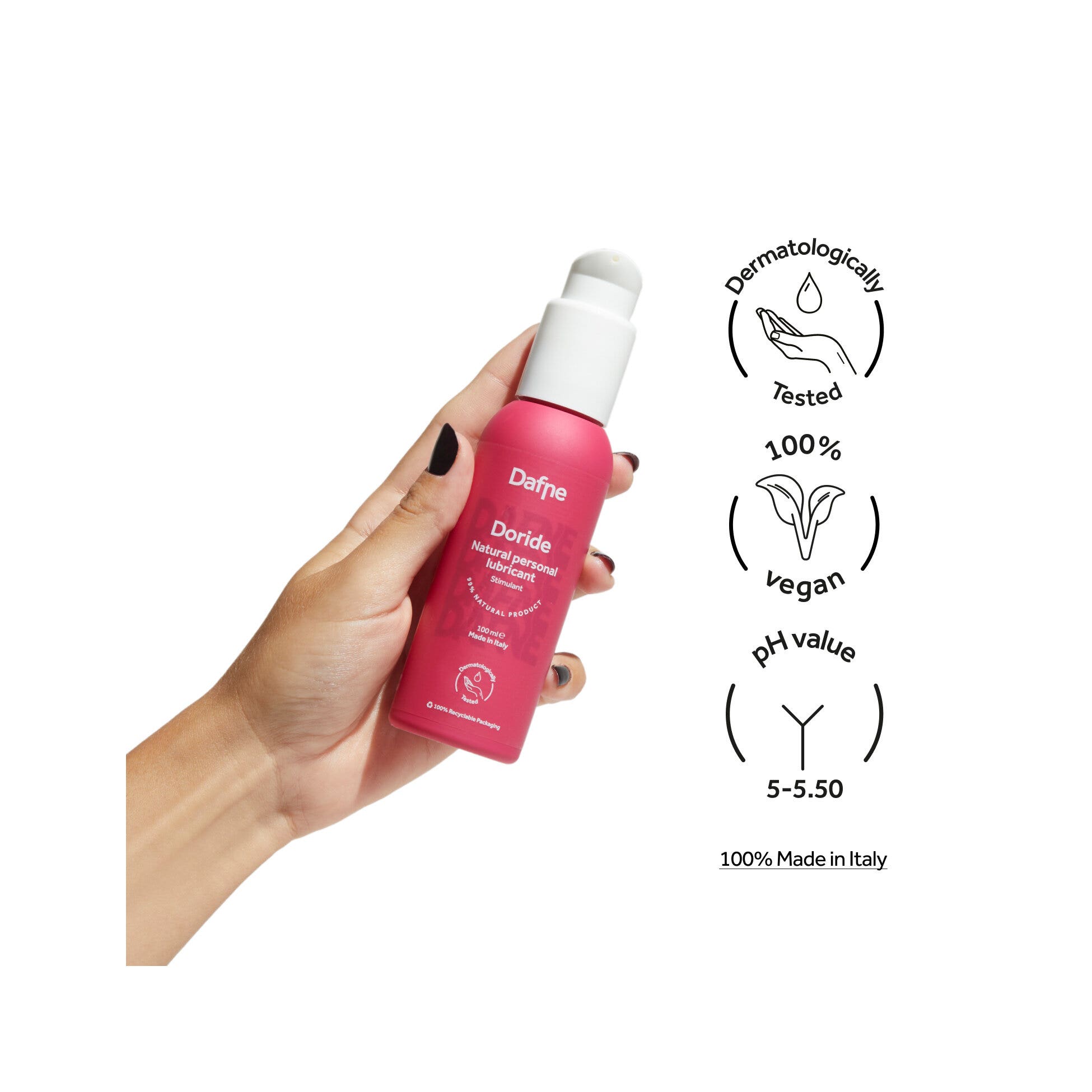 Dafne Lubricante Sexual Intimo Estimulante Natural 100ml-2