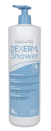 Dexeryl Shower, crema de ducha, 500 ml - Hidratación diaria