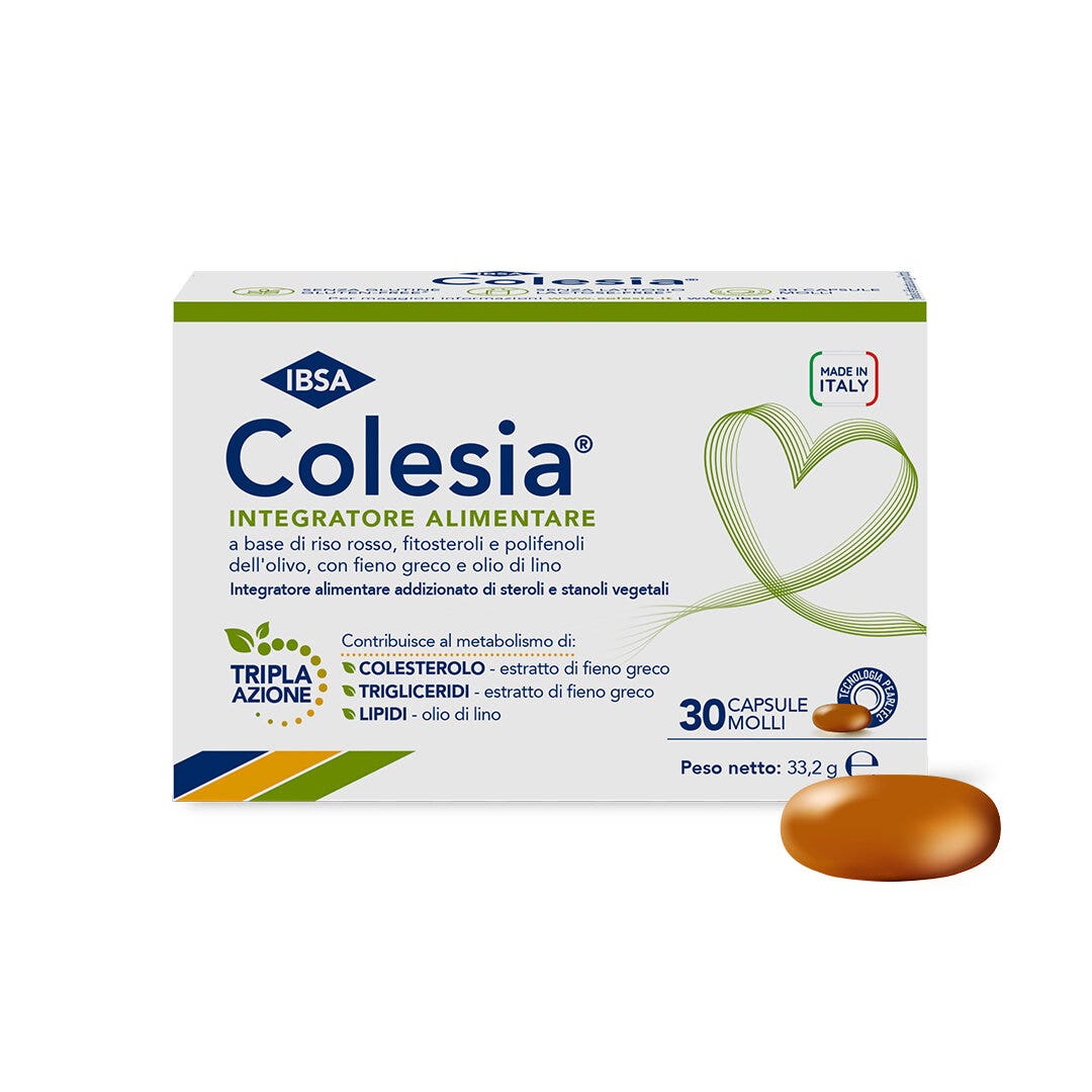Colesia para el Metabolismo y el Colesterol 30 Cápsulas Blandas-1