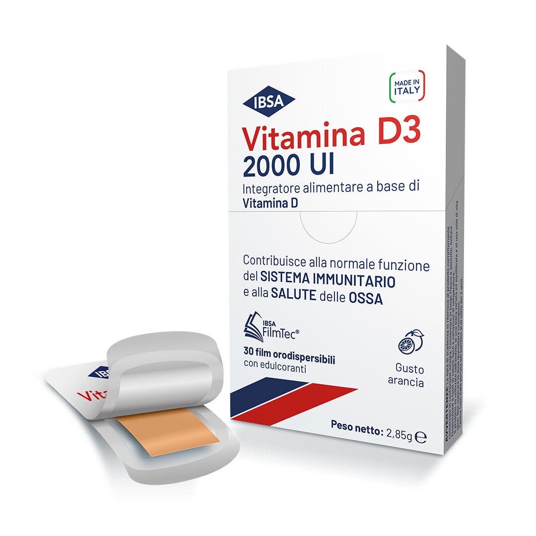 Ibsa Vitamina 3D 2000UI 30 Films Bucodispersables-1