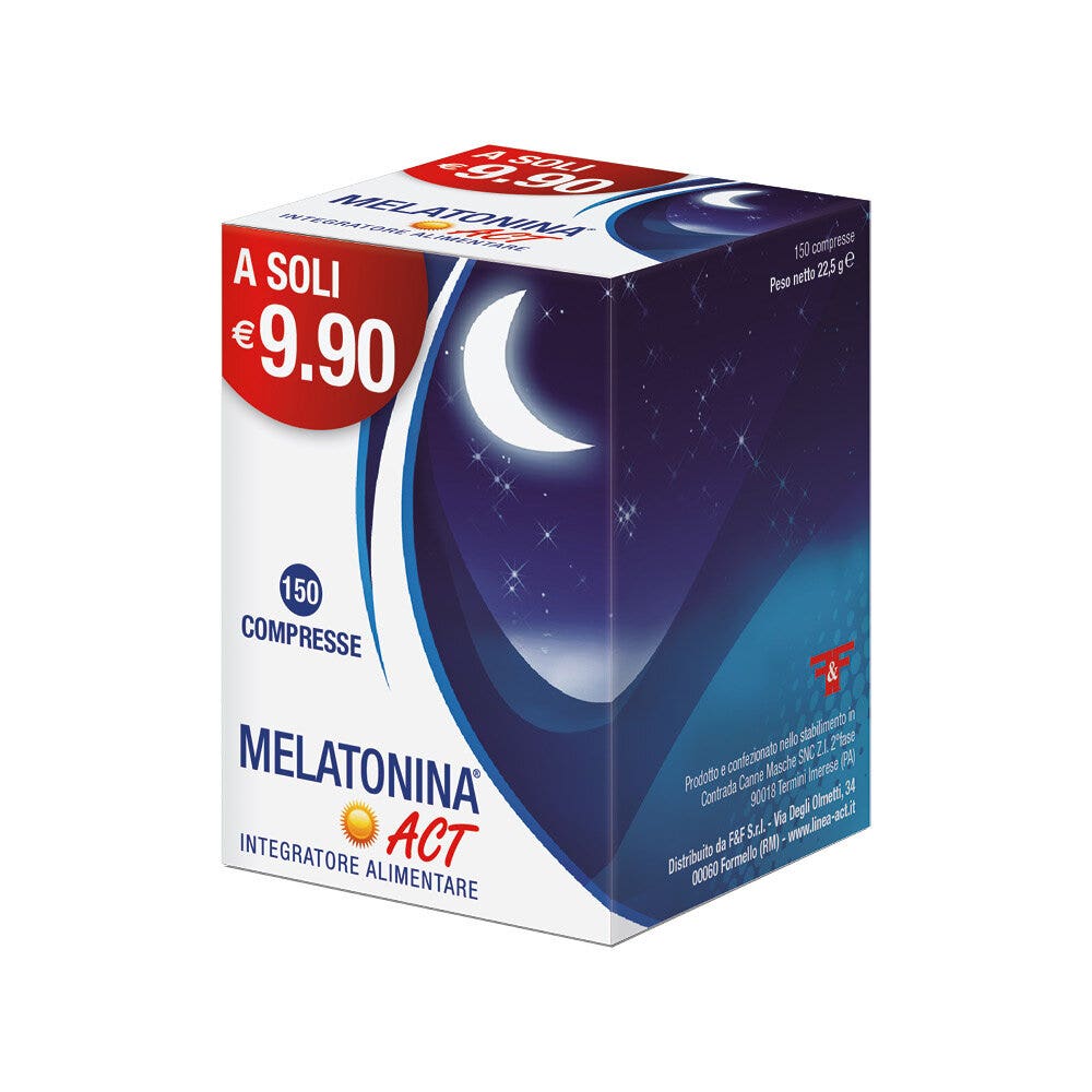 Melatonina Act 1mg 150 Comprimidos-6