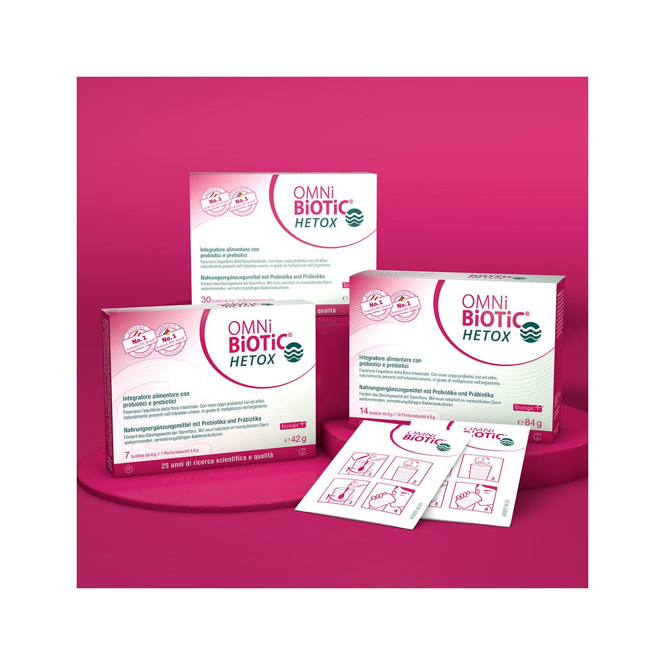 Omni Biotic Hetox 30 sobres de 6 g
