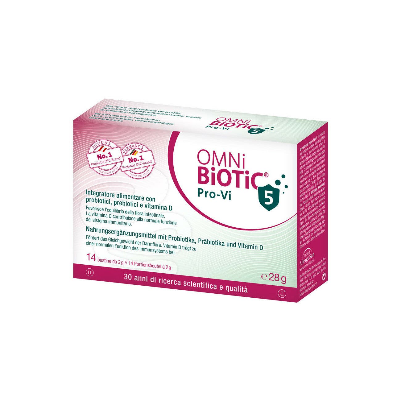 Omni Biotic Pro-Vi 5, 14 sobres de 5 g