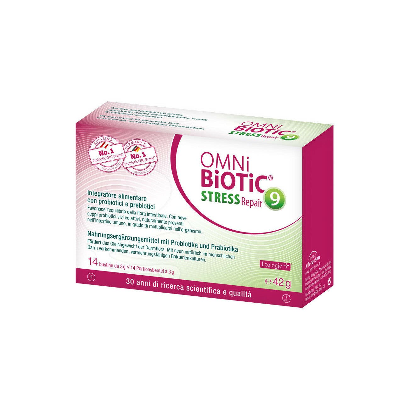 Omnia Biotic Stress Repair 14 sobres de 3 g